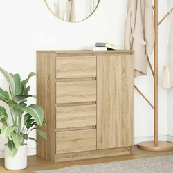Komoda s ladicama sonoma hrast 71x35x84 cm izrađeno drvo