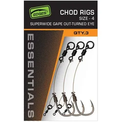 FOX Edges SWGO Chod Rigs - 4 (x3)