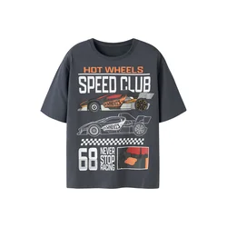 NAME IT Majica NKMSIDDI HOTWHEELS dimno modra/oranžna/rdeča/bela