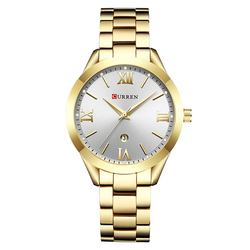 Ženska ročna ura Curren Blanche Gold White