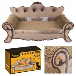 shumee BEMI PRASKALKA MAČKA KAVČ POSTELJ KARTON KAVČ KRAD 60cm