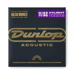 Jim Dunlop DAB1152 Acoustic guitar strings 11-52