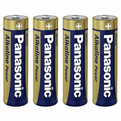 Panasonic x4 Alkaline Power Micro AAA LR03
