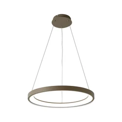 Brilagi - LED prigušiva luster na sajli FALCON SLIM LED/42W/230V O 50 cm bež + sa daljinskim upravljačem