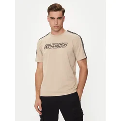 Guess Majica Arlo Z4GI18 J1314 Bež Regular Fit