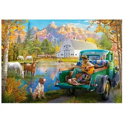 Castorland - Puzzle Yellowstone - 1 500 kosov