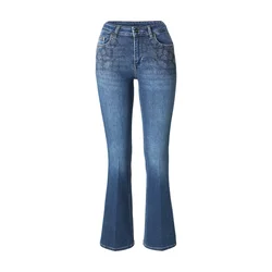 Liu Jo Kavbojke BEAT kobalt modra/moder denim/srebrna