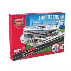 NANOSTAD 3D Puzzle UK-Arsenal Emirates football stadium 5012822037350