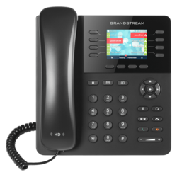 Grandstream-USA GXP-2135 Enterprise 8-line/4-SIP VoIP HD telefon, TFT color LCD 320x240 displej i 2 x Gigabit UTP porta, Bluetooth, PoE