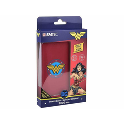 Power Bank 5000mAh EMTEC - POWER ESSENTIALS Wonder Woman