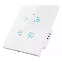 Gembird ZIGBEE-SMART-4 GANG-RSH-SP004-EU 4 gang wireless remote glass touch tuya ZigBee HomeKit