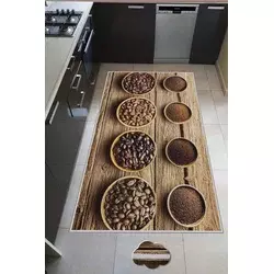 Conceptum Hypnose Tepih Hmnt582, Pravougaoni, 140 x 220 cm, Smeđi