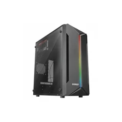 EVEREST Kuciste Saber 250W Akrilna stranica, M-ATX/RGB strip