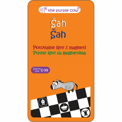 Purple Cow potovalna igra šah