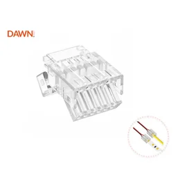 KONEKTOR ZA LED TRAKU COB X12C-2P (12mm, 2PIN) 10 kom