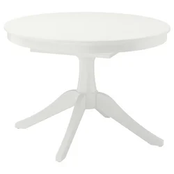 ROSENTORP Produživi sto, bela, 110/155 cm