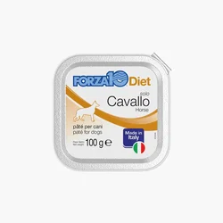 FORZA10 SoloDiet pašteta za pse - Horse 100g