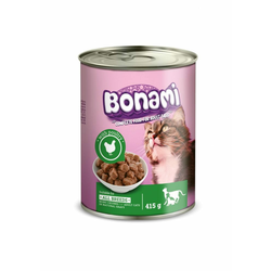 Bonami konzerva za mačke, perutnina, 24 x 415 g
