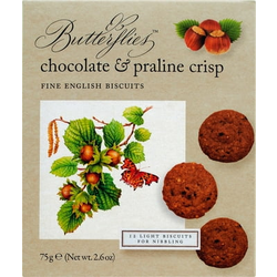 Artisan Biscuits Butterflies - fino pecivo - čokolada