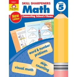 Skill Sharpeners: Math, Grade 5 Workbook