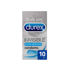 Durex Invisible Extra Sensitive kondomi, 10 kom
