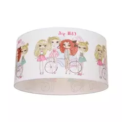 Dečija stropna svetiljka GIRLS VIBES 1xE27/60W/230V, prečnik 40 cm, za devojčice