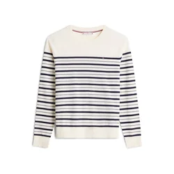 TOMMY HILFIGER Pulover marine/bela