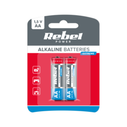 Rebel Alkalne baterije Vipow Extreme AA