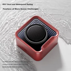 Edifier Bluetooth zvučnik Halo Nano, TWS, Crveni