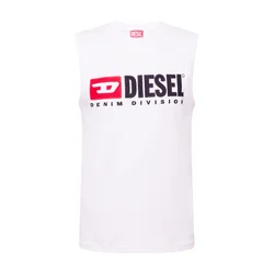 DIESEL Majica T-Isco-Div krvavo rdeča/črna/bela