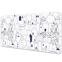 Decormat Namizna podloga Drawing city