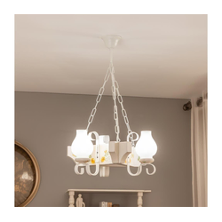 Brilagi - Luster na lancu QUEEN 3xE14/40W/230V bukva/krem