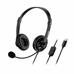 Genius slušalice HS-230U, USB-C, crne