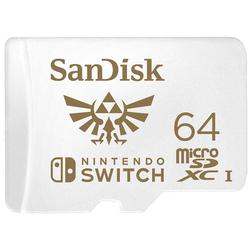 SanDisk MicroSDXC kartica 64 GB za Nintendo Switch (R:100/W:90 MB/s, UHS-I, V30, U3, C10, A1) licenčni izdelek, Super Mario