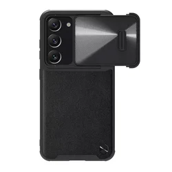 Maska Nillkin CamShield Leather S za Samsung S23 Plus/ S916B, Crna