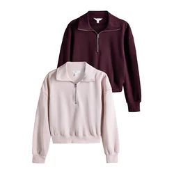 The Set Majica temno liila/rosé
