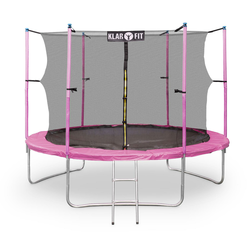 KLARFIT trampolin Rocketgirl XXL, 305-cm, rozi
