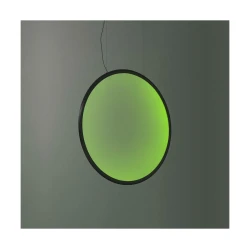 Artemide 1992330APP - LED RGBW luster na sajli sa prigušiva DISCOVERY LED/42W/230V crna