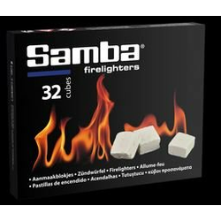 Samba kocke za prižiganje ognja, parafinske, 32 kosov