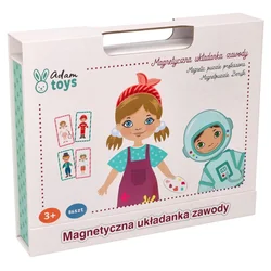Adam toys Magnetna sestavljanka - Tekmovanja