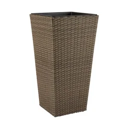 Garden planter BLOMMOR W36xL36xH70 natur