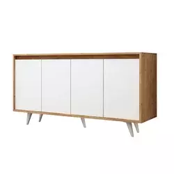 Hanah Home Shans Komoda, Belo-Hrast