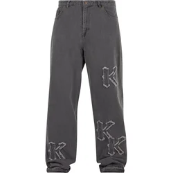 Karl Kani Kavbojke siv denim