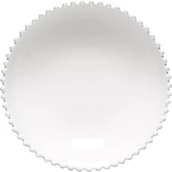 COSTA NOVA Pearl globok krožnik, 56 mm, premer: 236 mm, bel