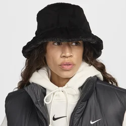Nike Apex Faux Fur Bucket Hat - Black - Polyester