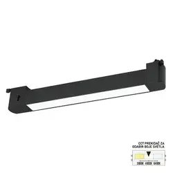 LED šinska svetiljka CCT TL30-20 BK