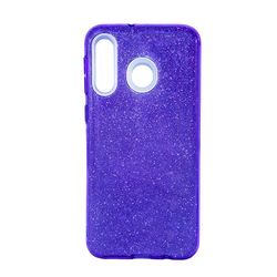 Maska za telefon GLITTER 3IN1 za Samsung M30, Ljubičasta