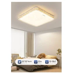 Sanxingzhaoming Plafonska lampa LED, 52 W, Bela