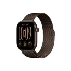 APPLE Watch Series 12 GPS 46mm Dark Bronze Aluminium Case with Dark Bronze Milanese Loop - M/L (MKD84WF/A)