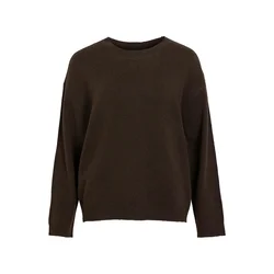 VILA Pulover VILIGA temno rjava